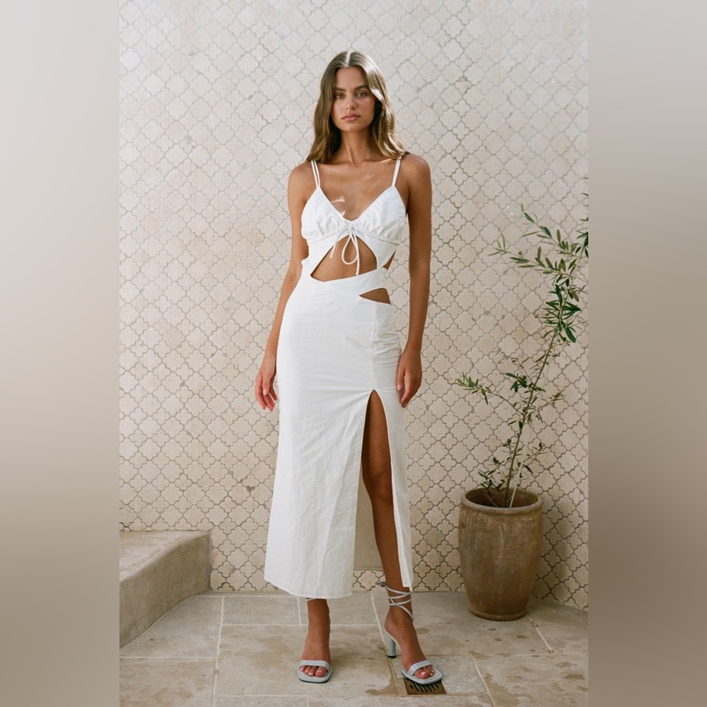 Sabo Senati Dress White
